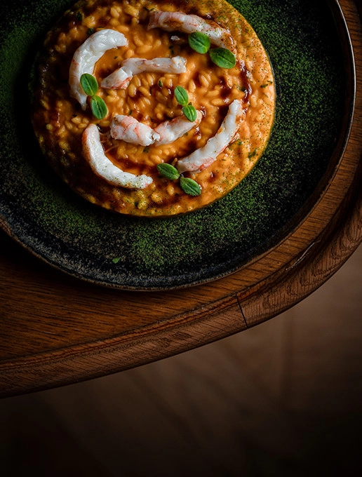 Unusual dish for a Halloween night at the Dans le Noir ? restaurant