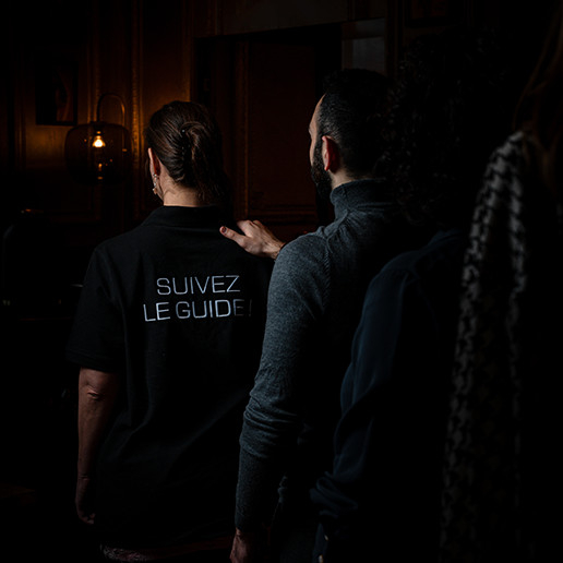 Rencontre authentique avec un guide au restaurant Dans le Noir ?