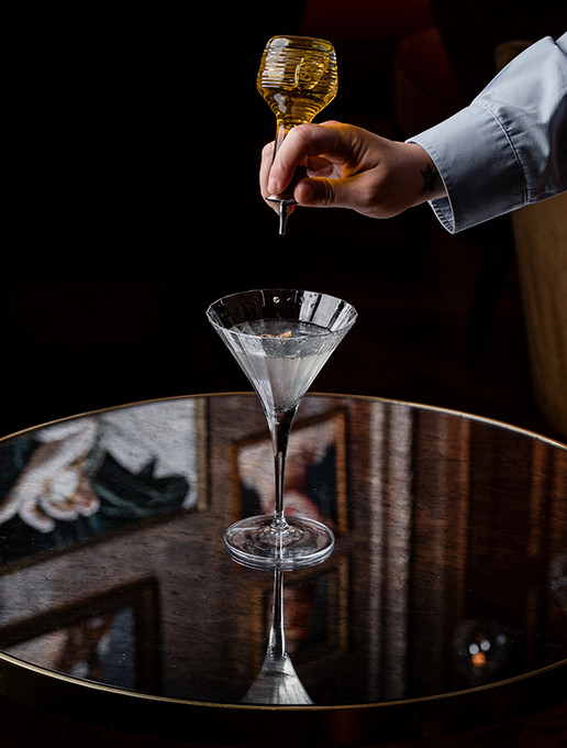 Un cocktail surprenant servi lors de la Fête des Pères au restaurant Dans le Noir ?