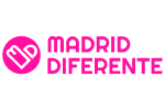 Logo de Madrid Diferente, una guía con los restaurantes, bares y tiendas más originales de Madrid