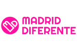 Logo de Madrid Diferente, una guía con los restaurantes, bares y tiendas más originales de Madrid
